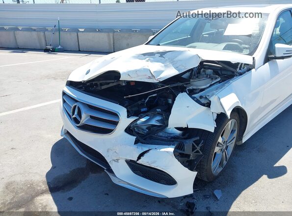 WDDHF5KBXGB209540 2016 MERCEDES-BENZ E-CLASS White 