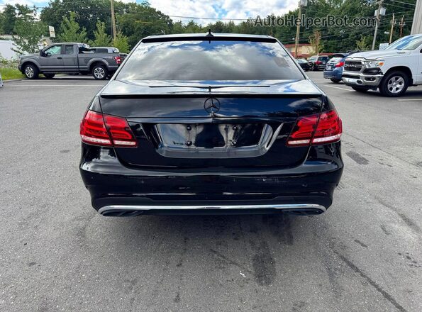 WDDHF8JB5GB175817 2016 MERCEDES-BENZ E Black Vista trasera