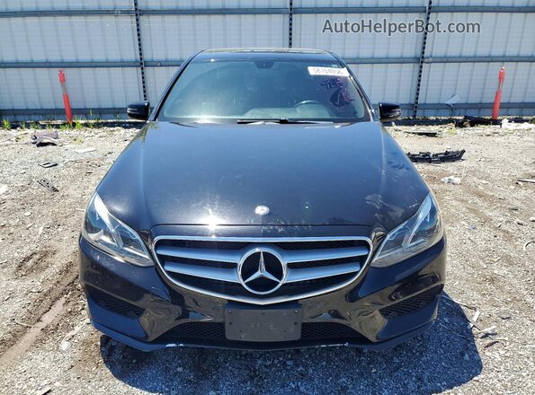 WDDHF8JB7GB200085 2016 MERCEDES-BENZ E Black Front view