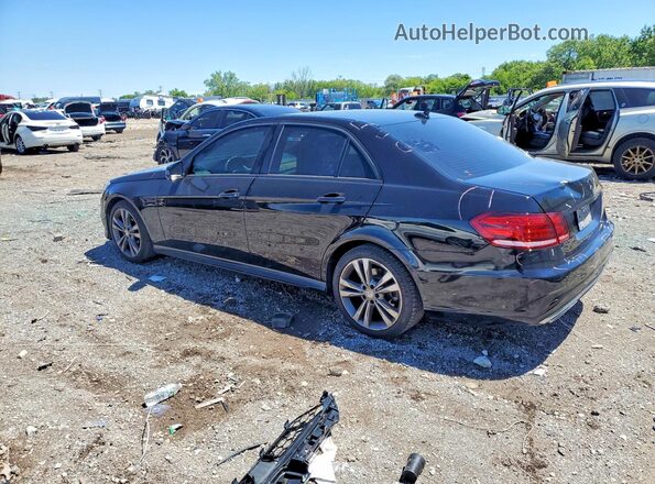 WDDHF8JB7GB200085 2016 MERCEDES-BENZ E Black Rear left