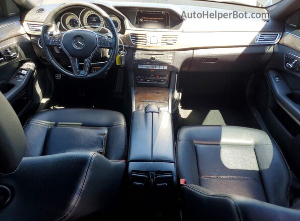 WDDHF8JB7GB200085 2016 MERCEDES-BENZ E Black Dashboard view
