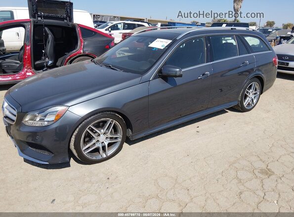 WDDHH8JB3GB283198 2016 MERCEDES-BENZ E-CLASS Gray Front left