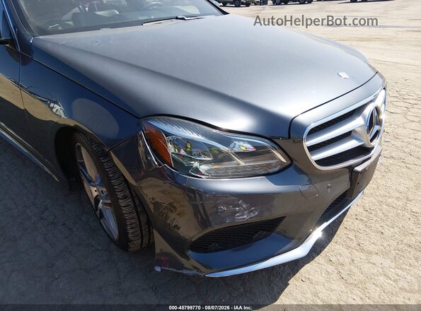 WDDHH8JB3GB283198 2016 MERCEDES-BENZ E-CLASS Gray Front view