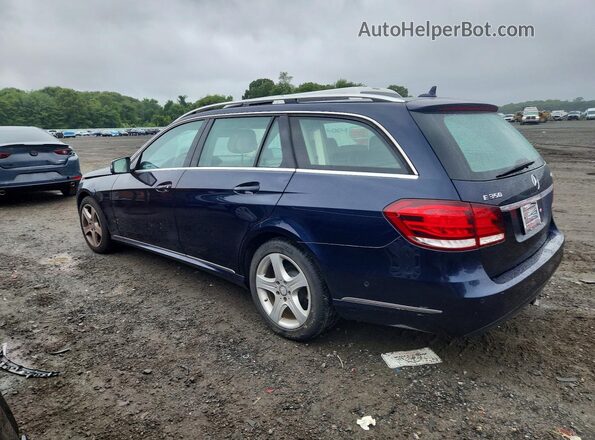 WDDHH8JB8GB178009 2016 MERCEDES-BENZ E Blue Задня ліва чверть