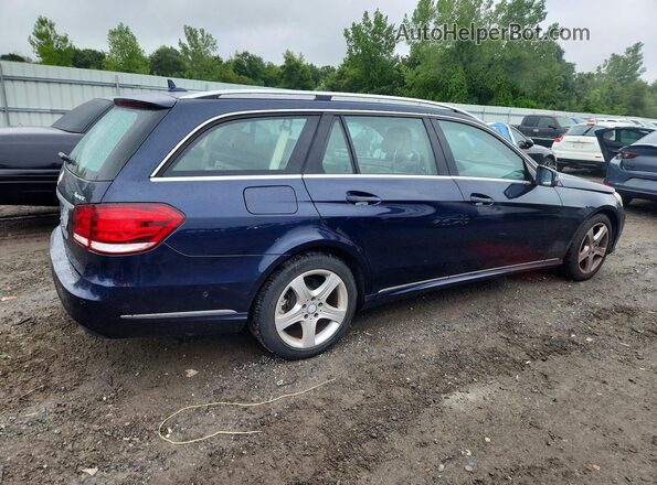 WDDHH8JB8GB178009 2016 MERCEDES-BENZ E Blue Задня права чверть