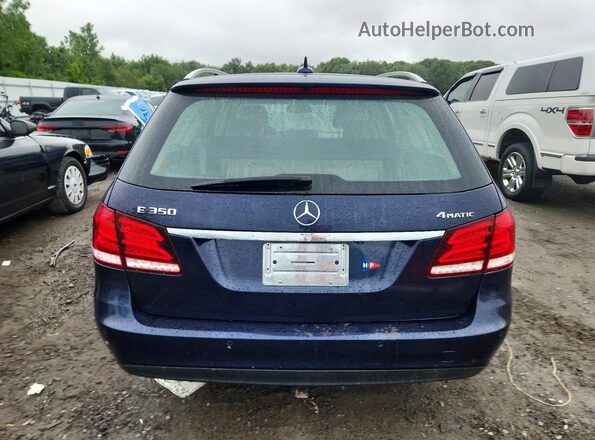 WDDHH8JB8GB178009 2016 MERCEDES-BENZ E Blue Вид ззаду