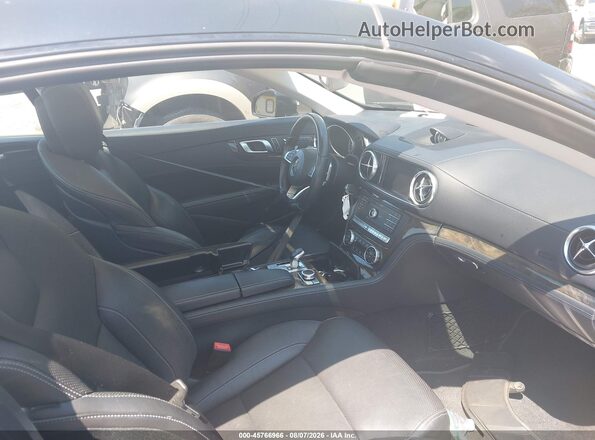 WDDJK6GA2HF047609 2017 MERCEDES-BENZ SL 450 Черный Вид салона спереди