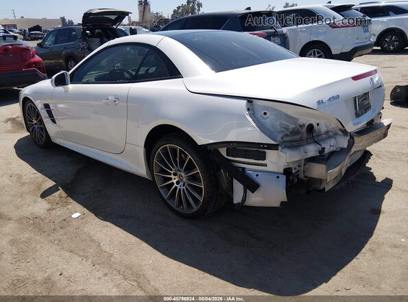 WDDJK6GA4HF048129 2017 MERCEDES-BENZ SL 450 White Tył lewy