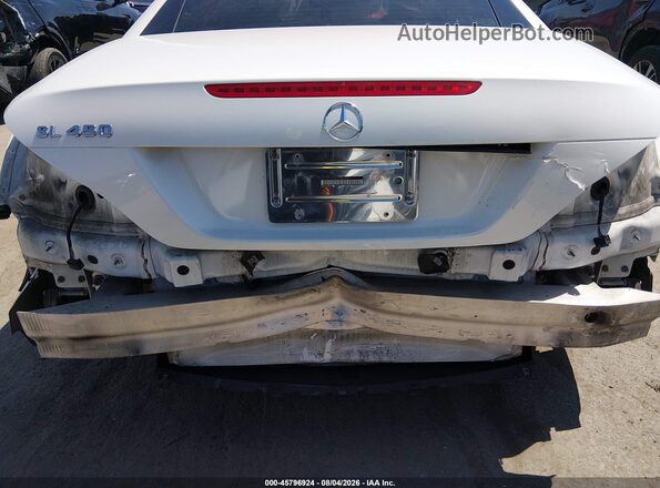 WDDJK6GA4HF048129 2017 MERCEDES-BENZ SL 450 White Widok z przodu