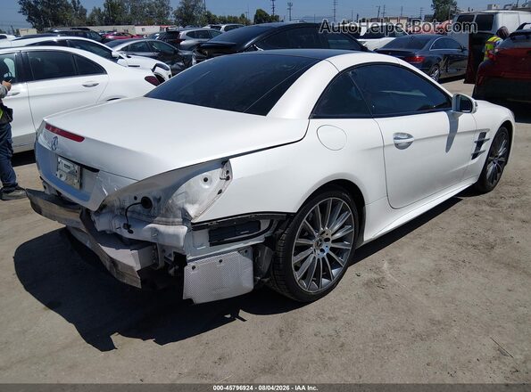 WDDJK6GA4HF048129 2017 MERCEDES-BENZ SL 450 White Tył prawy