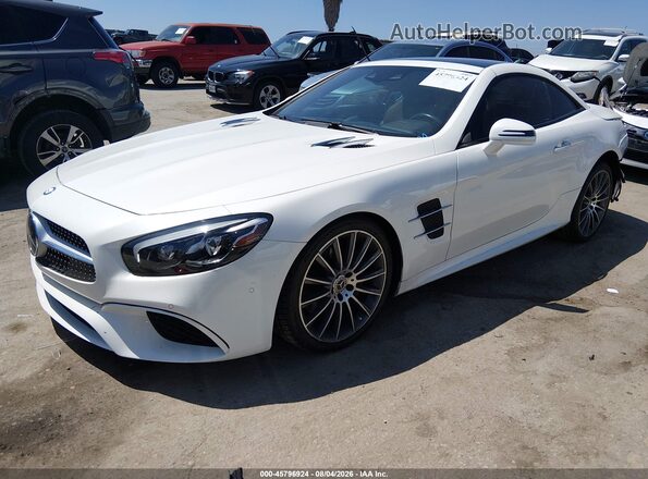 WDDJK6GA4HF048129 2017 MERCEDES-BENZ SL 450 White Przód lewy