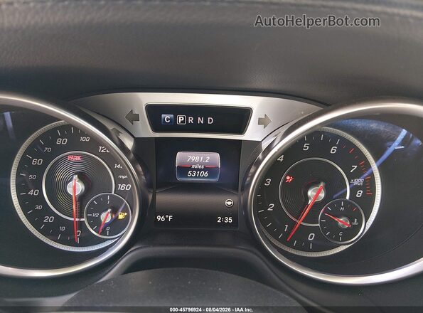WDDJK6GA4HF048129 2017 MERCEDES-BENZ SL 450 White Widok tylnych siedzeń