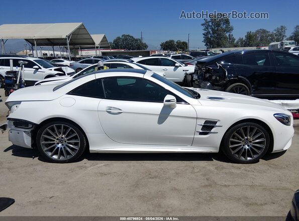 WDDJK6GA4HF048129 2017 MERCEDES-BENZ SL 450 White Widok wnętrza 360 stopni