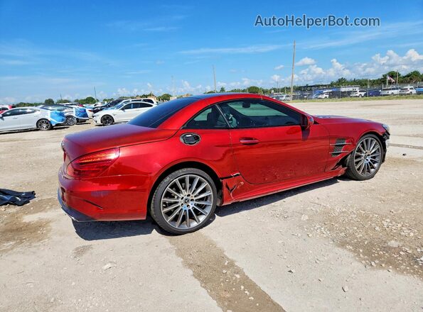 WDDJK6GA8KF054586 2019 MERCEDES-BENZ SL Burgundy Задня права чверть