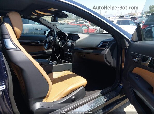 WDDKJ6FB9GF314406 2016 MERCEDES-BENZ E-CLASS Blue Widok wnętrza z przodu