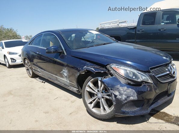 WDDKJ6FB9GF314406 2016 MERCEDES-BENZ E-CLASS Blue Widok z przodu
