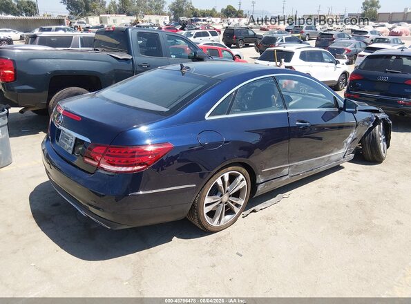WDDKJ6FB9GF314406 2016 MERCEDES-BENZ E-CLASS Blue Tył prawy