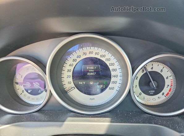 WDDKJ6HB5GF345357 2016 MERCEDES-BENZ E Blue ხელსაწყოთა პანელის ხედი