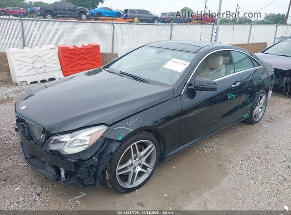WDDKJ6HB9HF362437 2017 MERCEDES-BENZ E-CLASS Black Передня ліва чверть