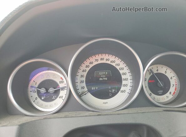 WDDKK6FF5GF334250 2016 MERCEDES-BENZ E Black Instrument cluster view