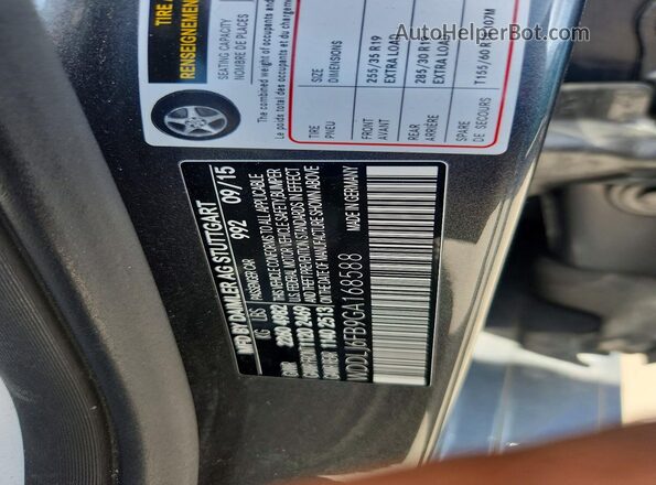 WDDLJ6FB9GA168588 2016 MERCEDES-BENZ CLS-CLASS Gray Widok komory silnika