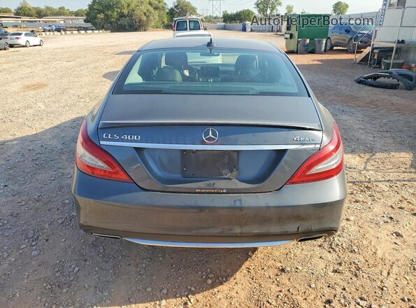 WDDLJ6HB1GA163754 2016 MERCEDES-BENZ CLS-CLASS Charcoal Հետևի տեսք