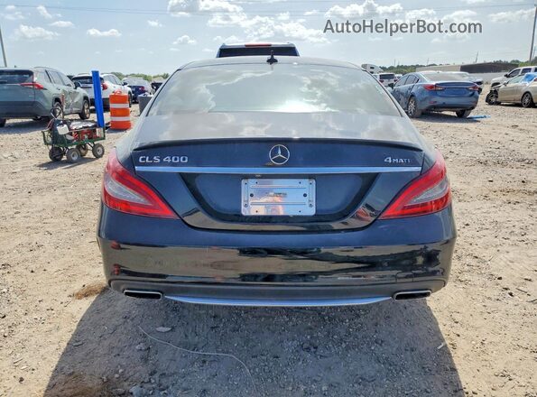 WDDLJ6HB6GA163362 2016 MERCEDES-BENZ CLS-CLASS Черный Вид сзади