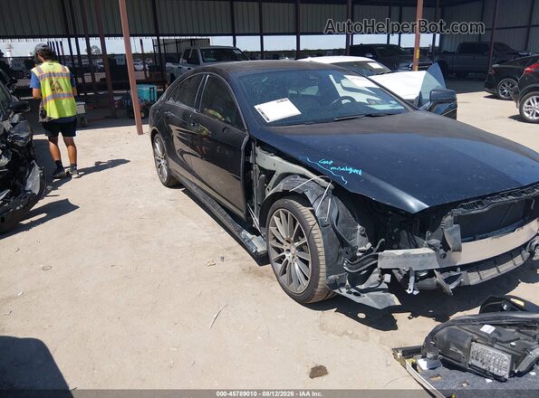 WDDLJ7DB0GA169931 2016 MERCEDES-BENZ CLS-CLASS Black Դիմացի տեսք