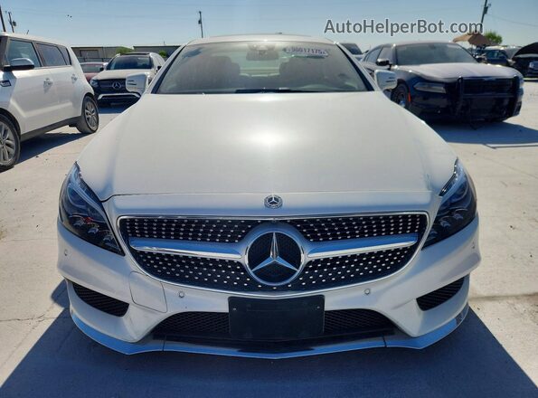 WDDLJ7DB9HA197227 2017 MERCEDES-BENZ CLS-CLASS White Front view