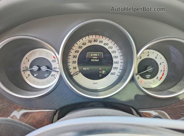 WDDLJ7DB9HA197227 2017 MERCEDES-BENZ CLS-CLASS White Instrument cluster view