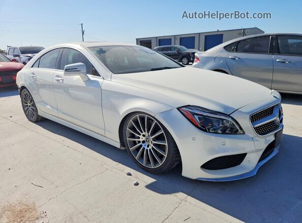 WDDLJ7DB9HA197227 2017 MERCEDES-BENZ CLS-CLASS White Front right