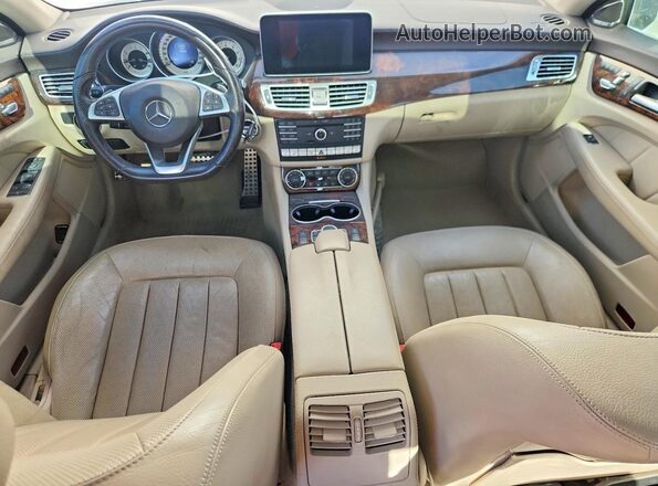 WDDLJ7DB9HA197227 2017 MERCEDES-BENZ CLS-CLASS White Dashboard view