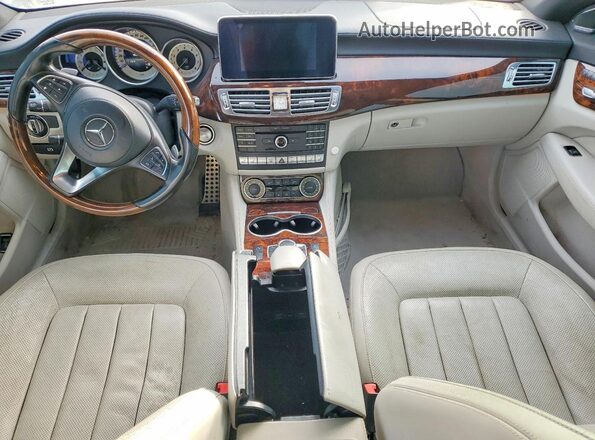 WDDLJ7DBXGA171847 2016 MERCEDES-BENZ CLS-CLASS Черный Вид панели приборов