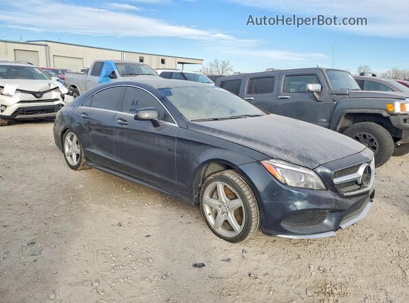 WDDLJ7DBXGA171847 2016 MERCEDES-BENZ CLS-CLASS Черный Передняя правая четверть