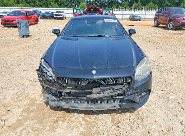 WDDPK3JA3HF128474 2017 MERCEDES-BENZ SLC Black წინა ხედი