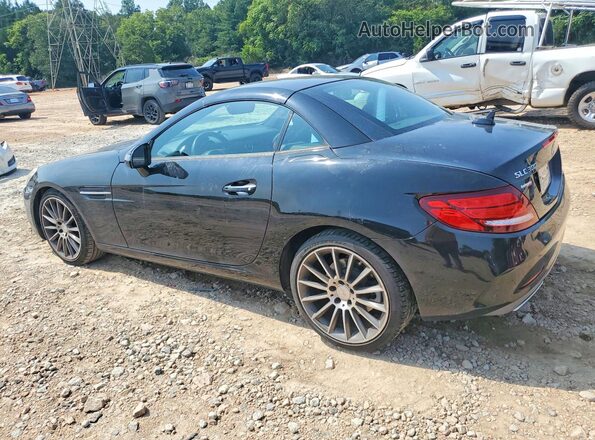 WDDPK3JA3HF128474 2017 MERCEDES-BENZ SLC Black უკანა მარცხენა