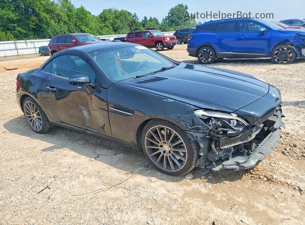 WDDPK3JA3HF128474 2017 MERCEDES-BENZ SLC Black წინა მარჯვენა