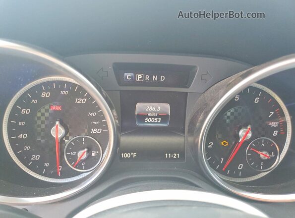 WDDPK3JA3HF128474 2017 MERCEDES-BENZ SLC Black ხელსაწყოთა პანელის ხედი