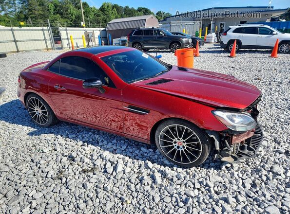 WDDPK3JA3HF141550 2017 MERCEDES-BENZ SLC Red წინა მარჯვენა