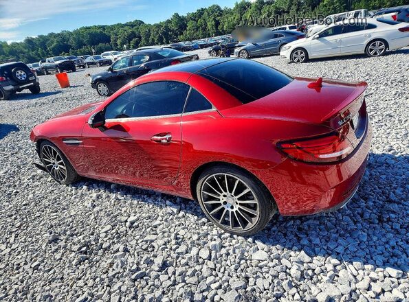 WDDPK3JA3HF141550 2017 MERCEDES-BENZ SLC Red უკანა მარცხენა