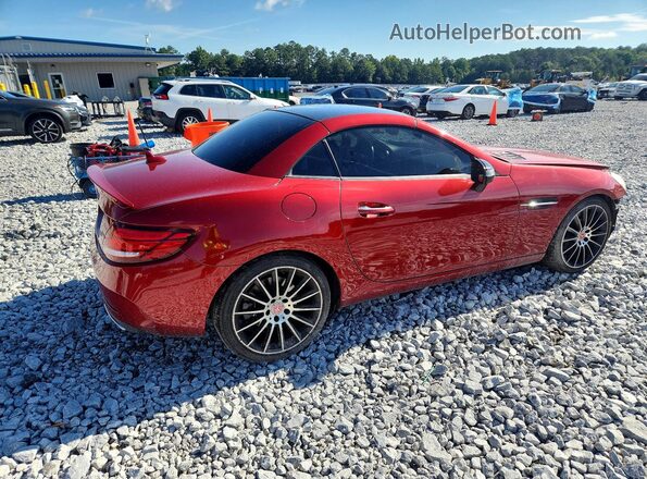 WDDPK3JA3HF141550 2017 MERCEDES-BENZ SLC Red უკანა მარჯვენა