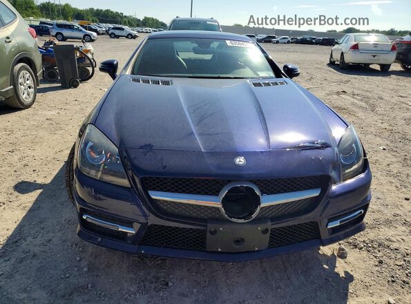WDDPK3JA4GF121516 2016 MERCEDES-BENZ SLK Blue Vista frontal