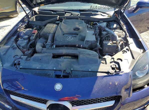 WDDPK3JA4GF121516 2016 MERCEDES-BENZ SLK Blue Vista interior trasera