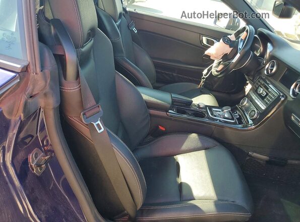 WDDPK3JA4GF121516 2016 MERCEDES-BENZ SLK Blue Vista de los asientos traseros