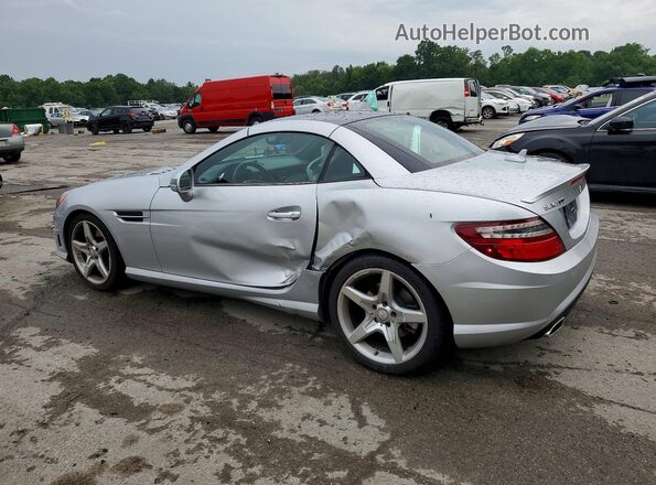 WDDPK3JA5GF118348 2016 MERCEDES-BENZ SLK Silver Trasero izquierdo