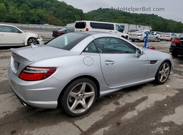 WDDPK3JA5GF118348 2016 MERCEDES-BENZ SLK Silver Trasero derecho