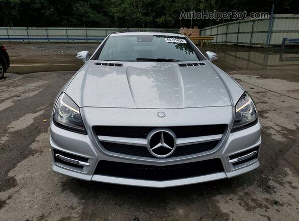 WDDPK3JA5GF118348 2016 MERCEDES-BENZ SLK Silver Vista frontal