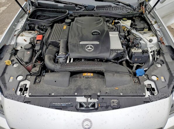WDDPK3JA5GF118348 2016 MERCEDES-BENZ SLK Silver Vista interior trasera