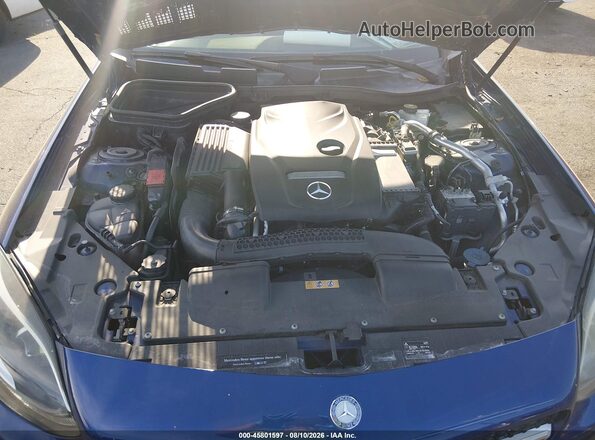 WDDPK3JA5HF138052 2017 MERCEDES-BENZ SLC 300 Blue Вид ззаду