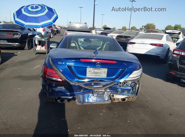 WDDPK3JA5HF138052 2017 MERCEDES-BENZ SLC 300 Blue 